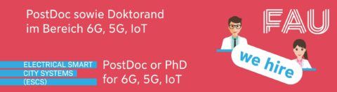 Zum Artikel "PostDoc sowie Doktorand (f/m/d) im Bereich 6G, 5G, IoT"