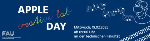 Zum Artikel "FAU Apple Creative Lab Day"